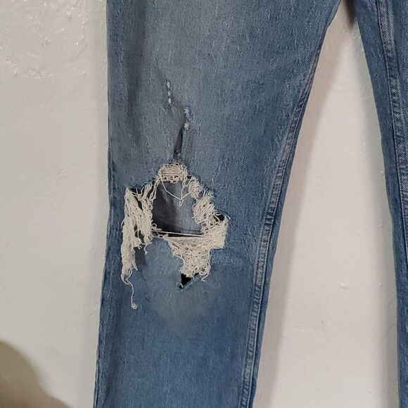 Abercrombie & Fitch The Dad High Rise Size 29 Long - Picture 2 of 13